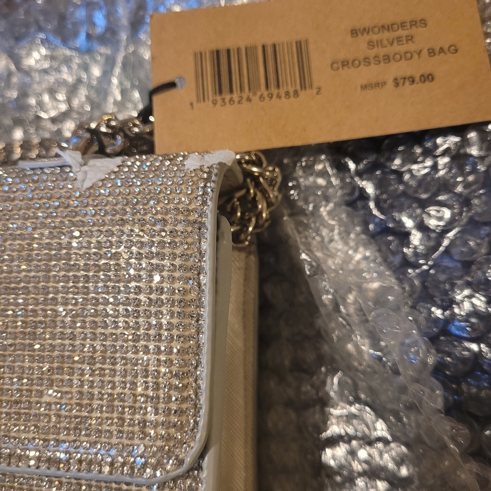 Steve Maadden rhinestone purse